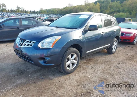 2012 Nissan Rogue S z USA, uszkodzony, nr VIN JN8AS5MV9CW718928